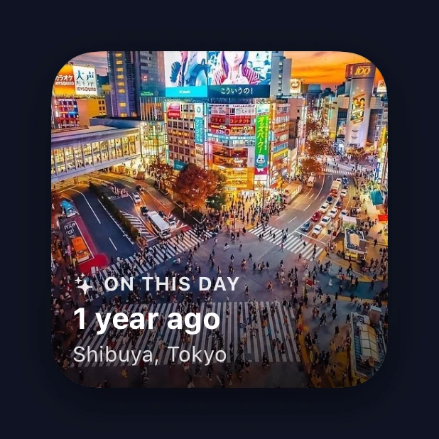 On This Day small widget